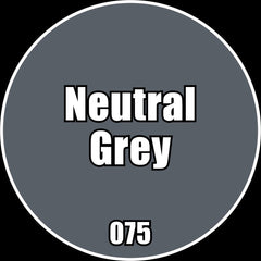 Neutral Grey - Premium Matte Acrylic Miniatures Paint - Monument Hobbies - 22 mL Dropper Bottle - Gootzy Gaming