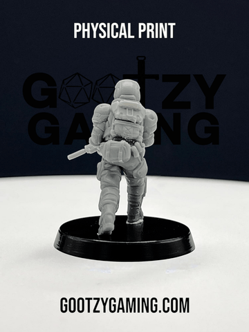 New Palisades: Assault Trooper 2 - Arsenal Official Miniature - Skull Forge Studios - Gootzy Gaming