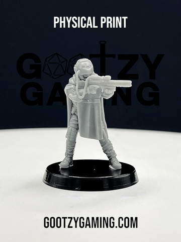 New Palisades: Fireteam Alpha Marksman / Sniper 1 - Arsenal Official Miniature - Skull Forge Studios - Gootzy Gaming