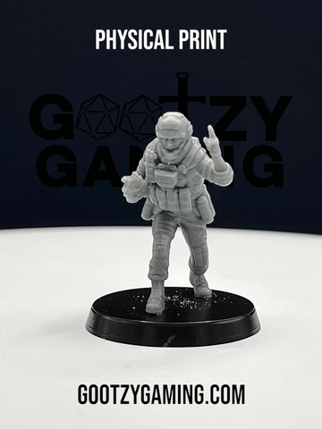 New Palisades: Fireteam Alpha Recon 1 - Arsenal Official Miniature - Skull Forge Studios - Gootzy Gaming