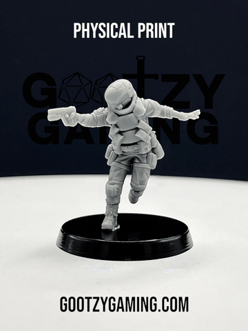 New Palisades: MCV Pilot 1 - Arsenal Official Miniature - Skull Forge Studios - Gootzy Gaming