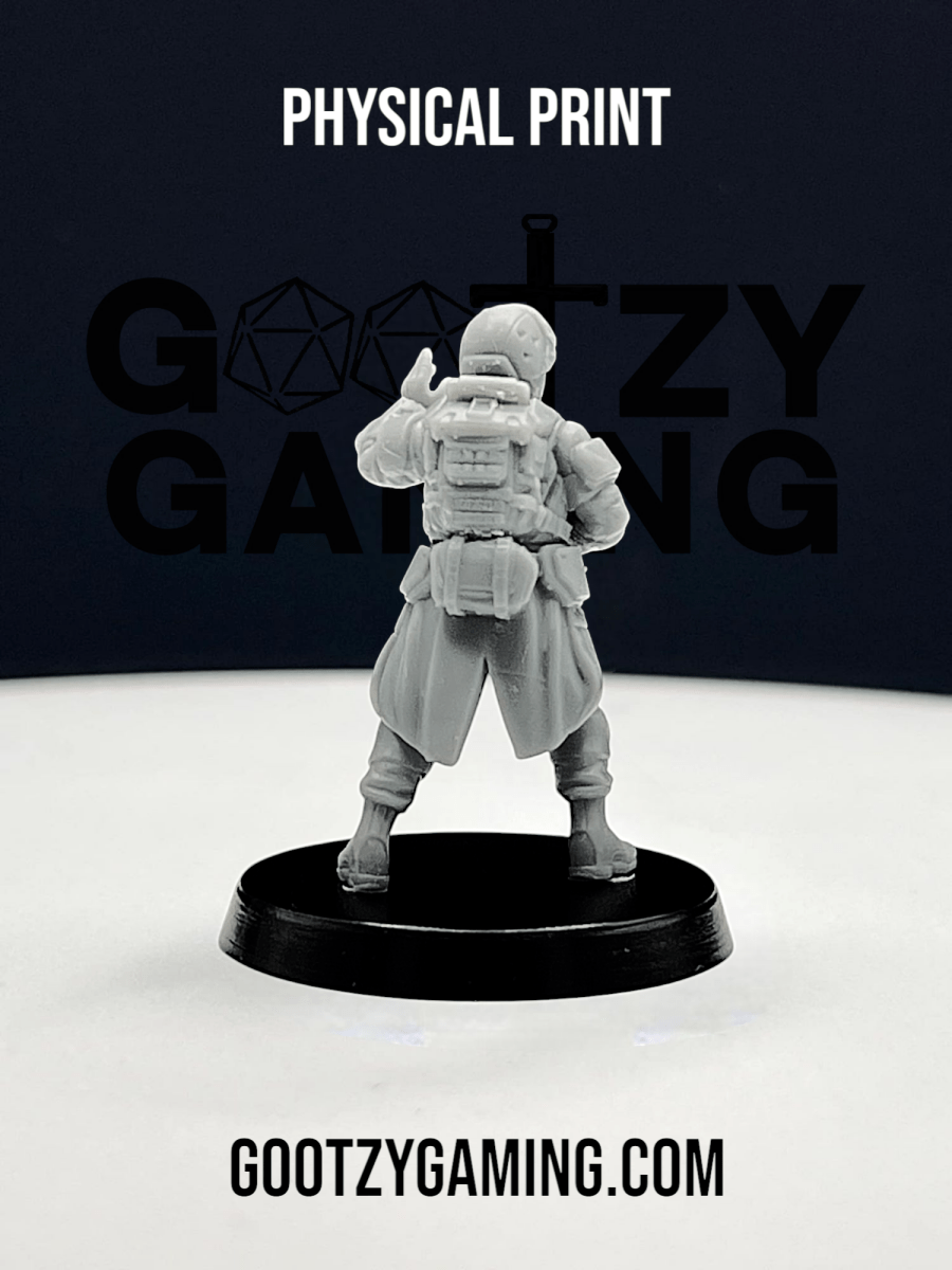 New Palisades: Recon 1 - Arsenal Official Miniature - Skull Forge Studios - Gootzy Gaming