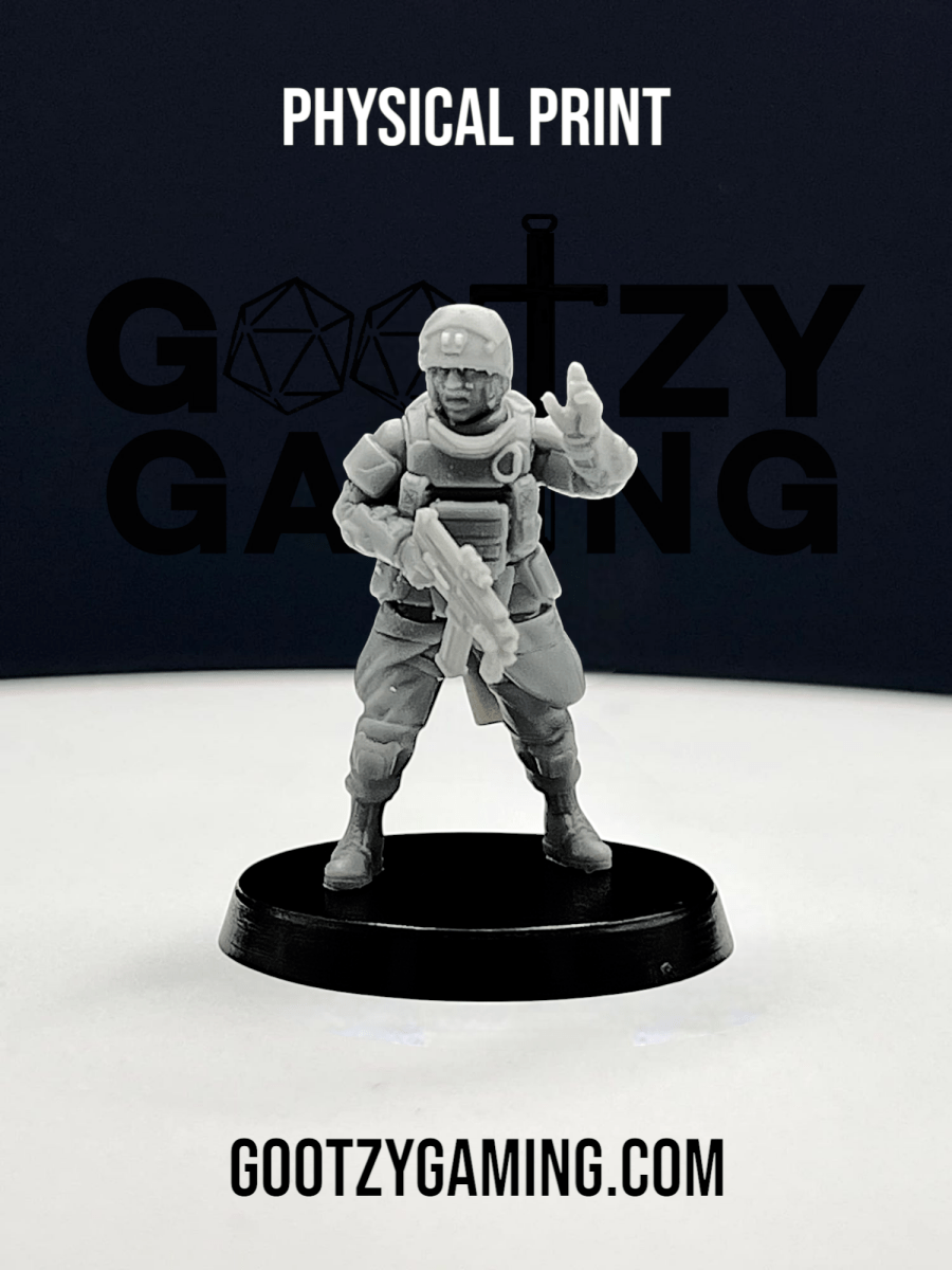 New Palisades: Recon 1 - Arsenal Official Miniature - Skull Forge Studios - Gootzy Gaming