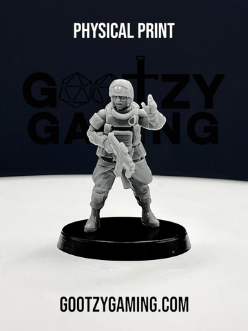 New Palisades: Recon 1 - Arsenal Official Miniature - Skull Forge Studios - Gootzy Gaming