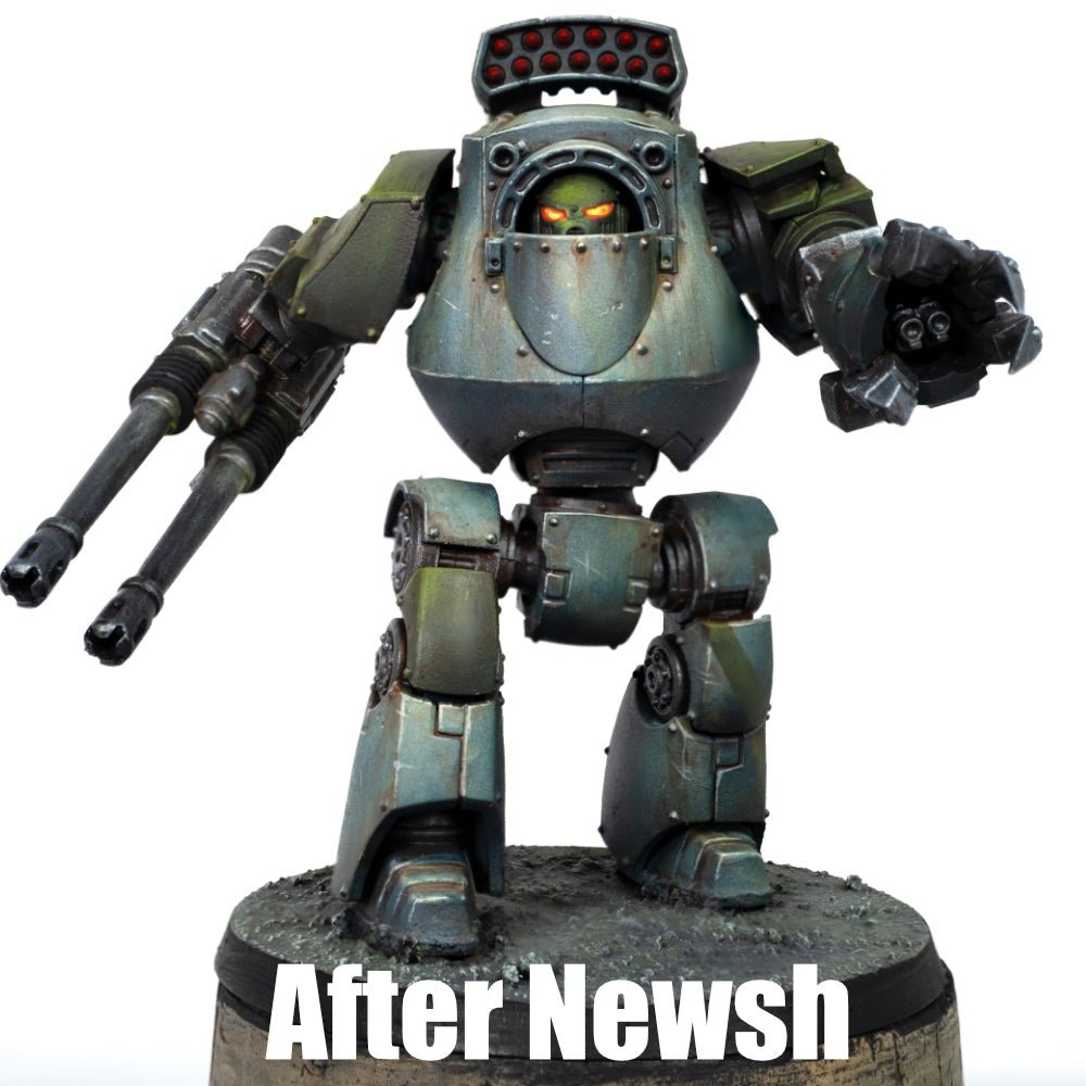 NEWsh Amazing Weathering Medium - Premium Acrylic Miniatures Medium - Monument Hobbies - 120 mL Flip Top Dropper Bottle - Gootzy Gaming