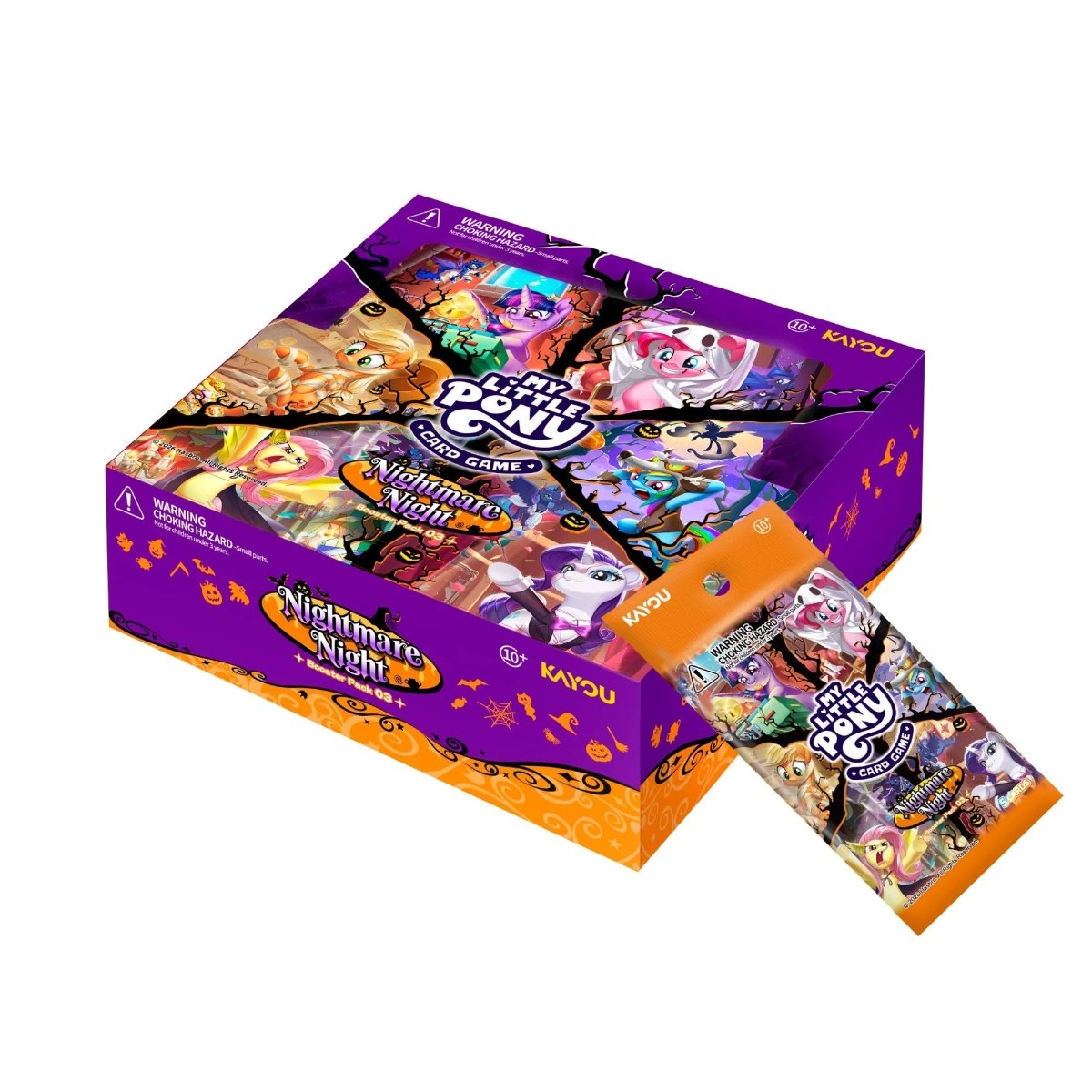 Nightmare Night (Set 3) - My Little Pony TCG (2026 by Kayou) - English Sealed Booster Box (20 packs) ** Limit 2 Boxes Per Person ** - Gootzy Gaming