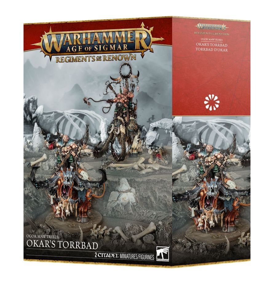 Okar's Torrbad - Ogor Mawtribes- Regiment of Renown - Warhammer Age of Sigmar (2 Miniatures) - Gootzy Gaming