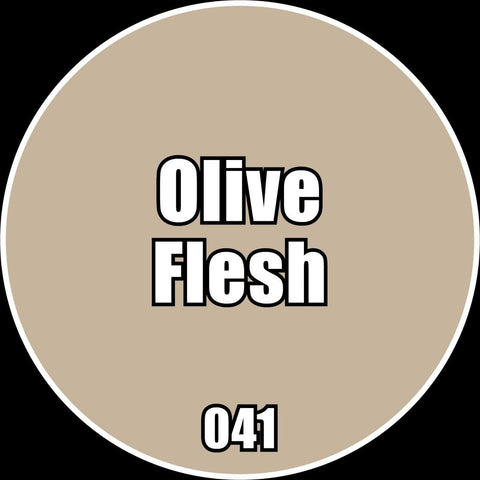 Olive Flesh - Premium Matte Acrylic Miniatures Paint - Monument Hobbies - 22 mL Dropper Bottle - Gootzy Gaming