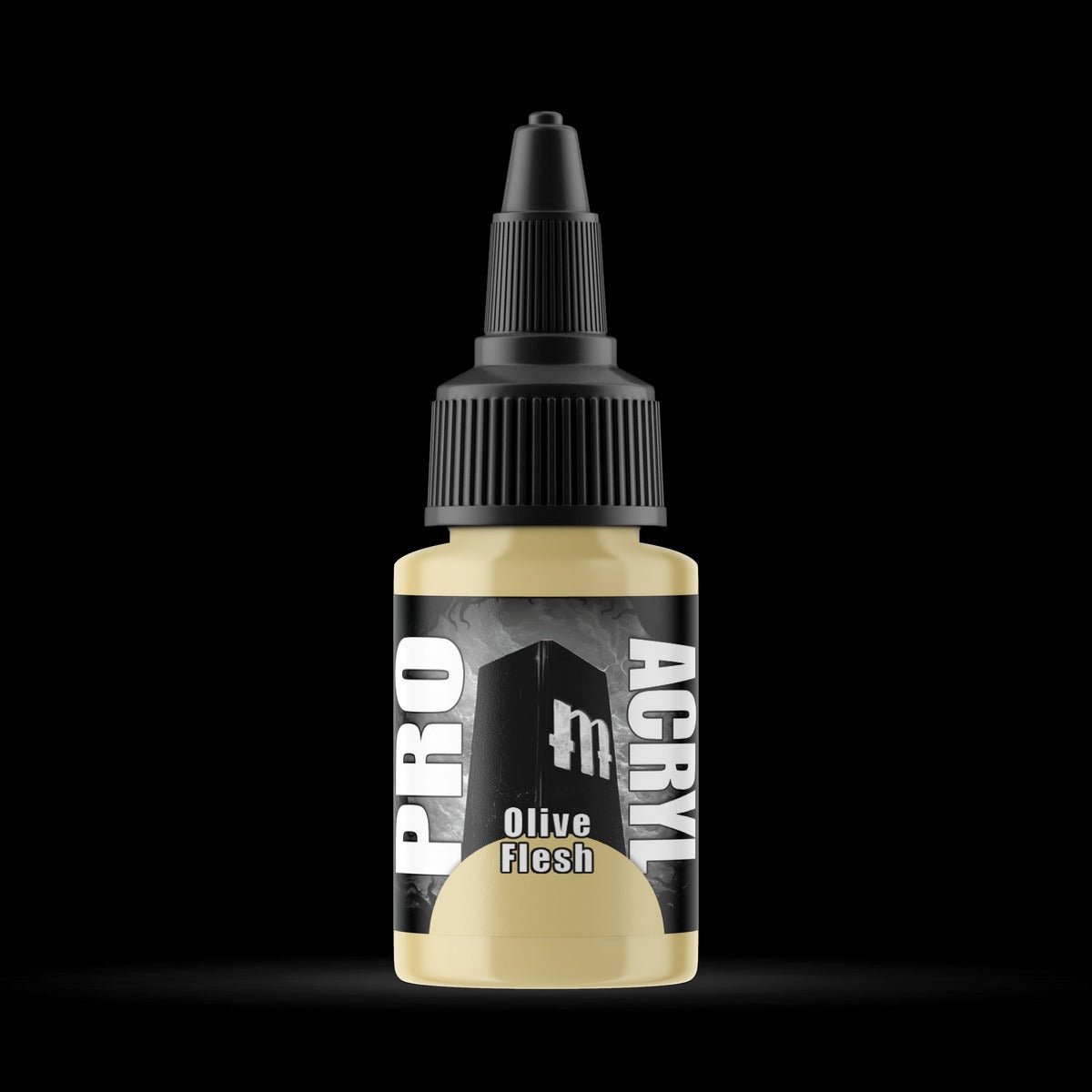 Olive Flesh - Premium Matte Acrylic Miniatures Paint - Monument Hobbies - 22 mL Dropper Bottle - Gootzy Gaming