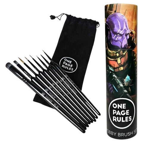 One Page Rules - Hobby Brush Set - Gootzy Gaming