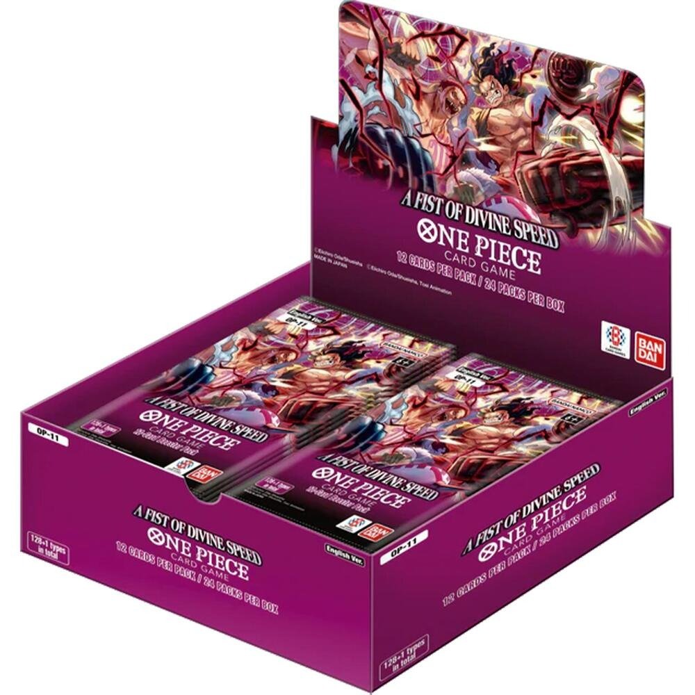 One Piece: A Fist of Divine Speed (OP - 11) Booster Box (24 Packs) - Gootzy Gaming