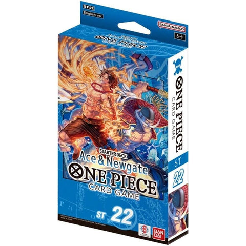 One Piece: Blue Ace and Newgate Starter Deck (ST 22) - Gootzy Gaming