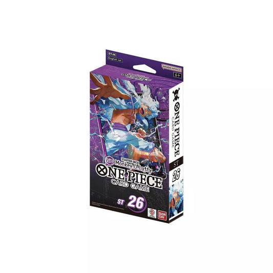 One Piece: Purple Black Monkey D Luffy Starter Deck (ST 26) - Gootzy Gaming