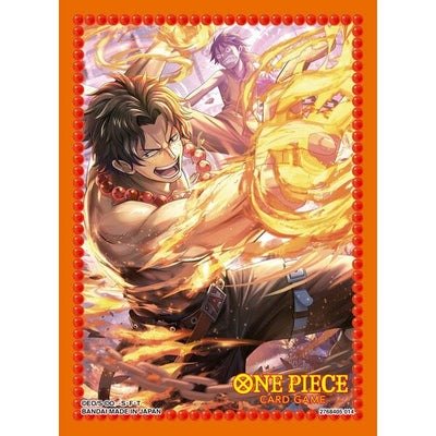 One Piece TCG Card Sleeve Pack – Portgas D. Ace - Gootzy Gaming