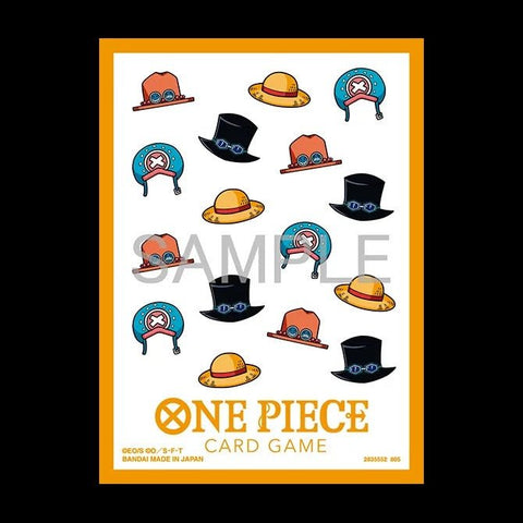 One Piece TCG Card Sleeve Pack Vol. 13 – Hat Pattern - Gootzy Gaming