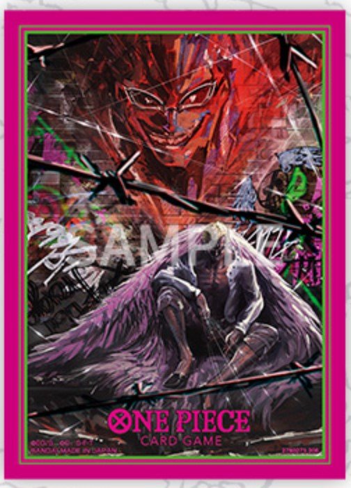 One Piece TCG Card Sleeve Pack Vol. 4 – Donquixote Flamingo (TCG+ Store Exclusive) - Gootzy Gaming