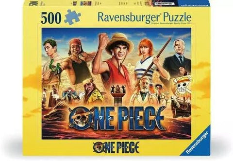 One Piece: The Adventures of the Straw Hat Pirates 500 Piece Puzzle - Gootzy Gaming