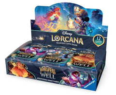 *** Online Orders Ship 11/14 *** Lorcana Whispers in the Well Booster Box - 24 Packs Sealed Box - Gootzy Gaming