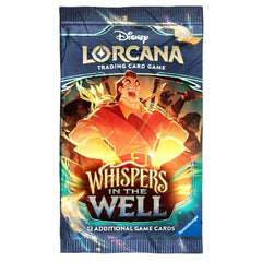 *** Online Orders Ship 11/14 *** Lorcana Whispers in the Well Individual Pack - 12 Card Sealed Pack - Gootzy Gaming
