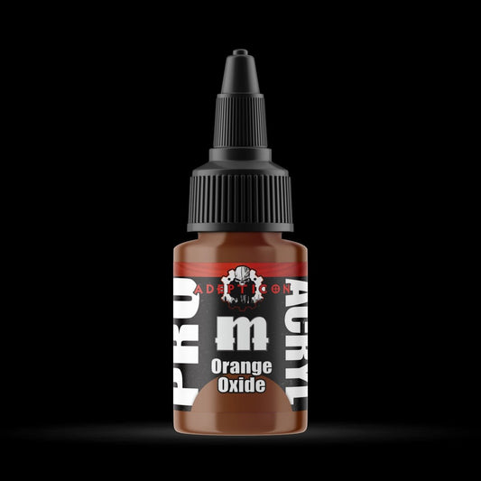 Orange Oxide - Premium Matte Acrylic Miniatures Paint - Monument Hobbies - 22 mL Dropper Bottle - Gootzy Gaming