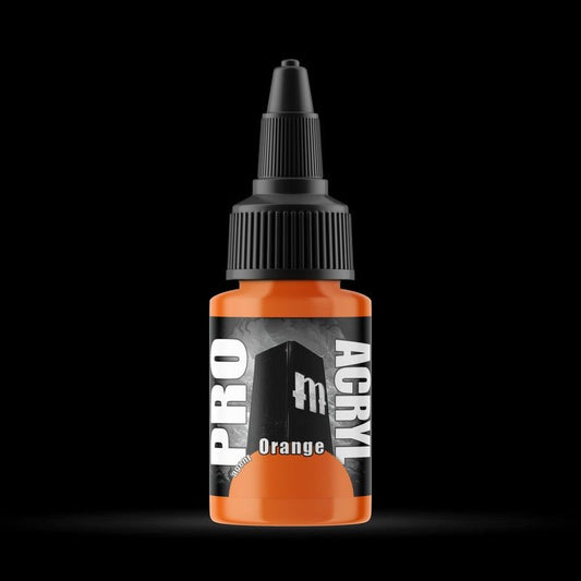 Orange - Premium Matte Acrylic Miniatures Paint - Monument Hobbies - 22 mL Dropper Bottle - Gootzy Gaming