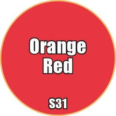Orange Red - Premium Matte Acrylic Miniatures Paint - Monument Hobbies - 22 mL Dropper Bottle - Gootzy Gaming