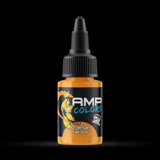 Orange Yellow - Premium Matte Acrylic Miniatures Paint - Monument Hobbies - 22 mL Dropper Bottle - Gootzy Gaming