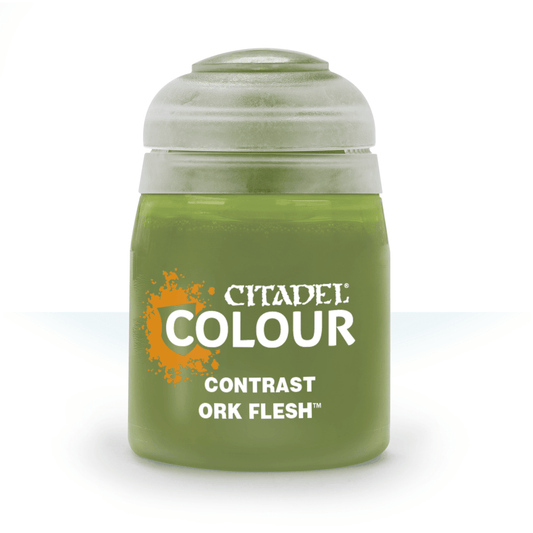 Ork Flesh - Contrast Acrylic Miniatures Paint - Citadel Colour - 18 mL - Gootzy Gaming