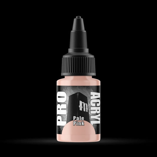 Pale Pink - Premium Matte Acrylic Miniatures Paint - Monument Hobbies - 22 mL Dropper Bottle - Gootzy Gaming