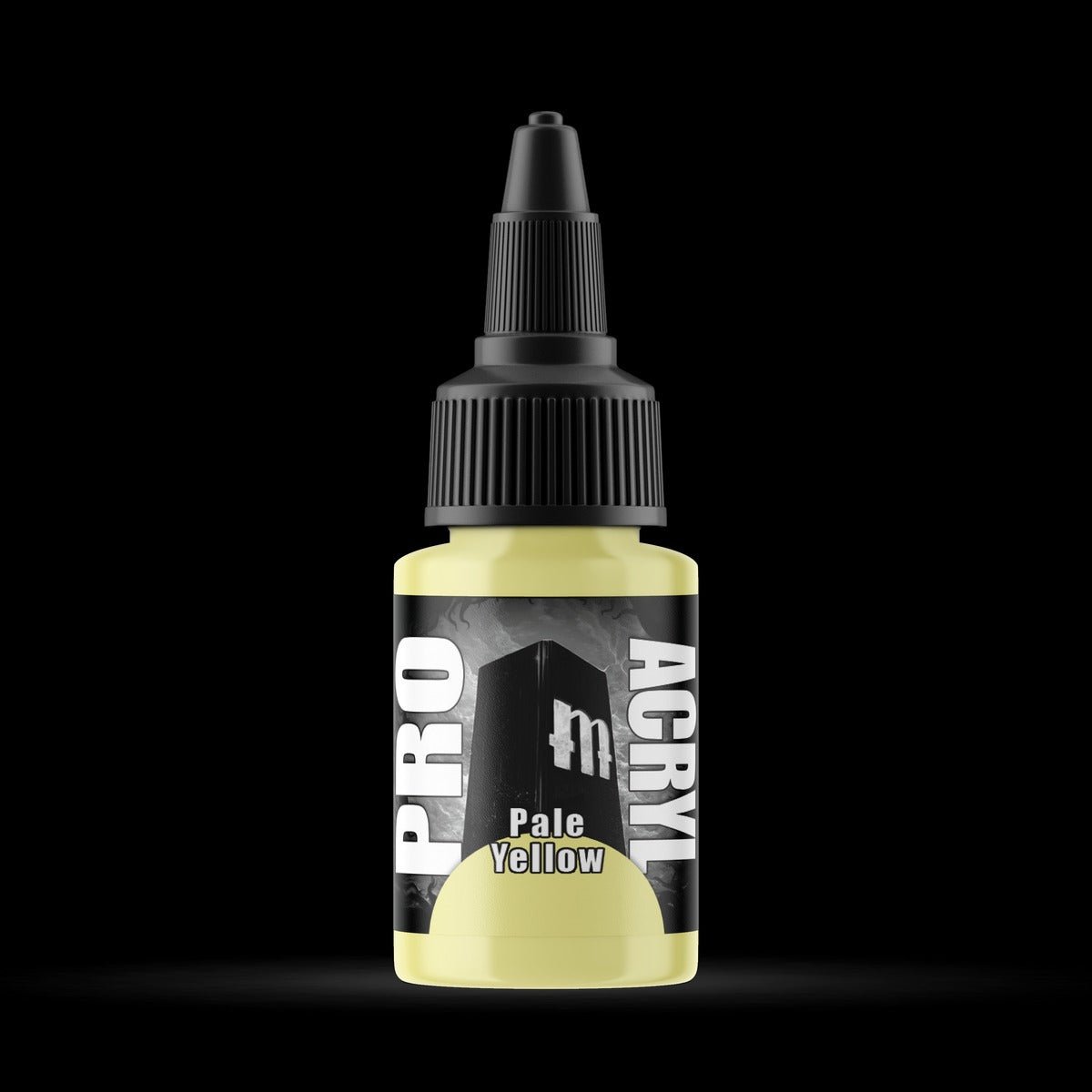 Pale Yellow - Premium Matte Acrylic Miniatures Paint - Monument Hobbies - 22 mL Dropper Bottle - Gootzy Gaming