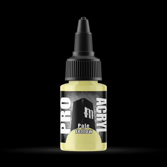 Pale Yellow - Premium Matte Acrylic Miniatures Paint - Monument Hobbies - 22 mL Dropper Bottle - Gootzy Gaming