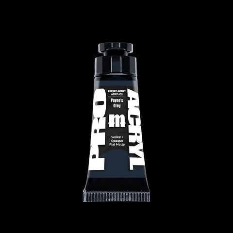 Payne's Grey - Expert Artist Acrylic Miniatures Paint - Monument Hobbies - 30 mL Tube - Gootzy Gaming