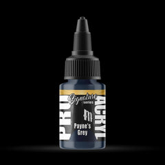 Payne's Grey - Premium Matte Acrylic Miniatures Paint - Monument Hobbies - 22 mL Dropper Bottle - Gootzy Gaming
