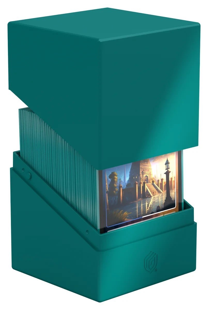 Petrol - Boulder 100+ Solid Deck Box - Gootzy Gaming