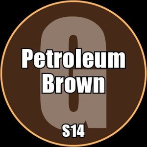 Petroleum Brown - Premium Gloss Acrylic Miniatures Paint - Monument Hobbies - 22 mL Dropper Bottle - Gootzy Gaming