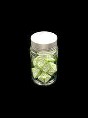 Pixie Forest - Plastic Standard 7 Dice Set - D&D Dice - Gootzy Gaming
