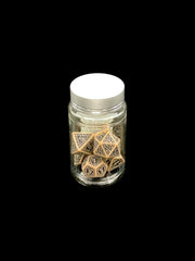 Pixie Sand - Plastic Standard 7 Dice Set - D&D Dice - Gootzy Gaming