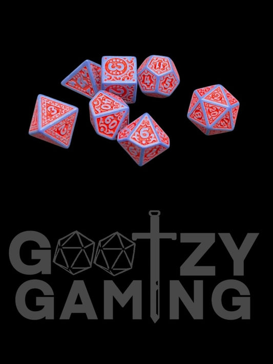 Pixie Tricks - Plastic Standard 7 Dice Set - D&D Dice - Gootzy Gaming