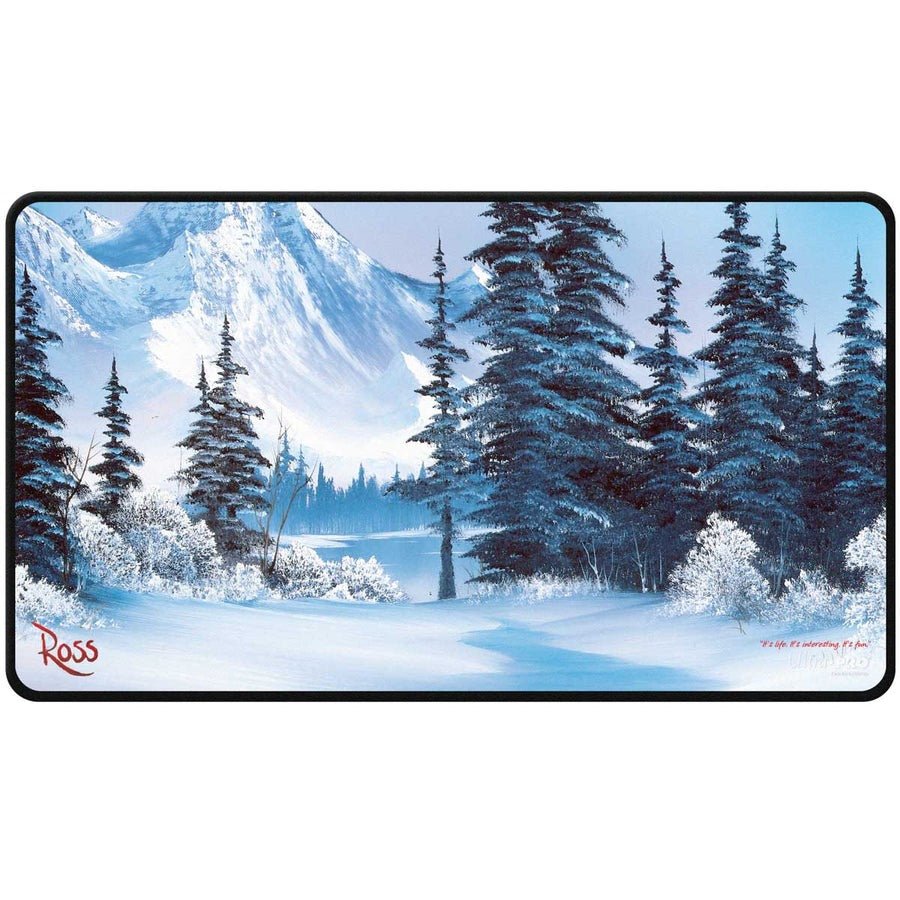 Playmat: Bob Ross - Winter Paradise (Not in Original Packaging) - Gootzy Gaming