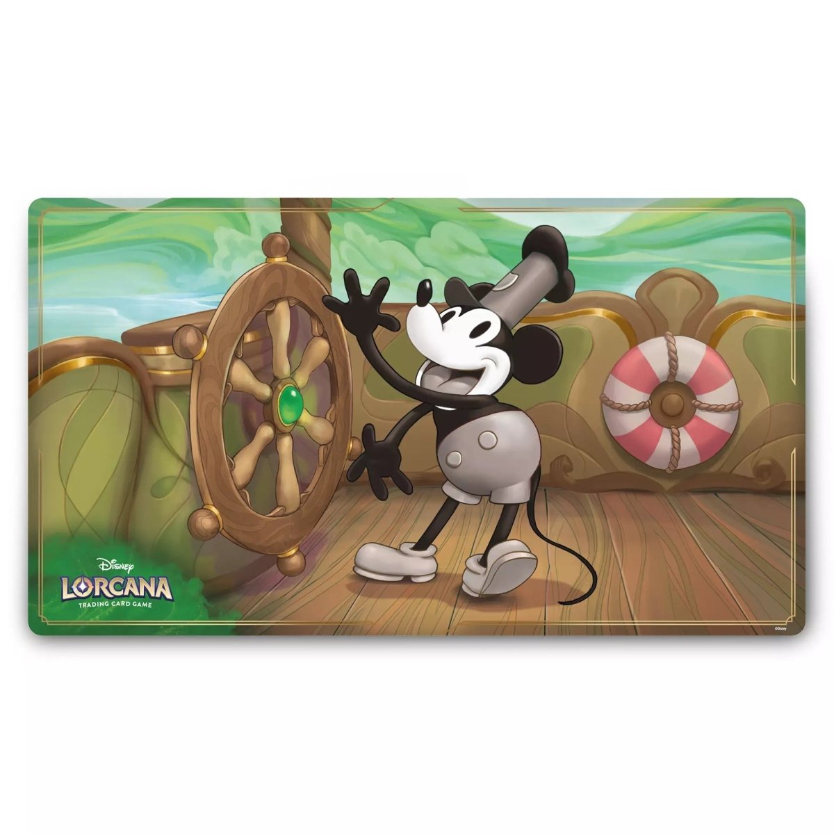 Playmat: Disney Lorcana - Steamboat Willie - Gootzy Gaming