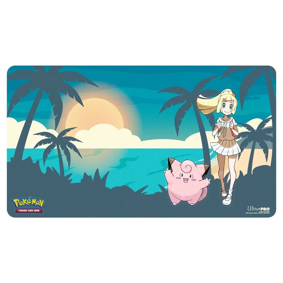 Playmat: Pokemon- Lillie and Clefairy (Not in Original Packaging) - Gootzy Gaming