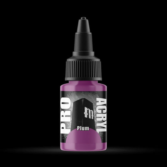 Plum - Premium Matte Acrylic Miniatures Paint - Monument Hobbies - 22 mL Dropper Bottle - Gootzy Gaming