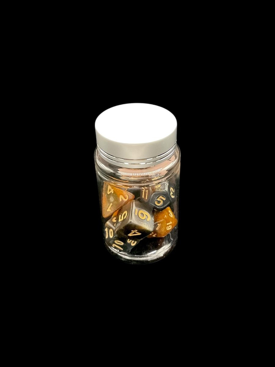 Poison Galaxy - Plastic Standard 7 Dice Set - D&D Dice - Gootzy Gaming