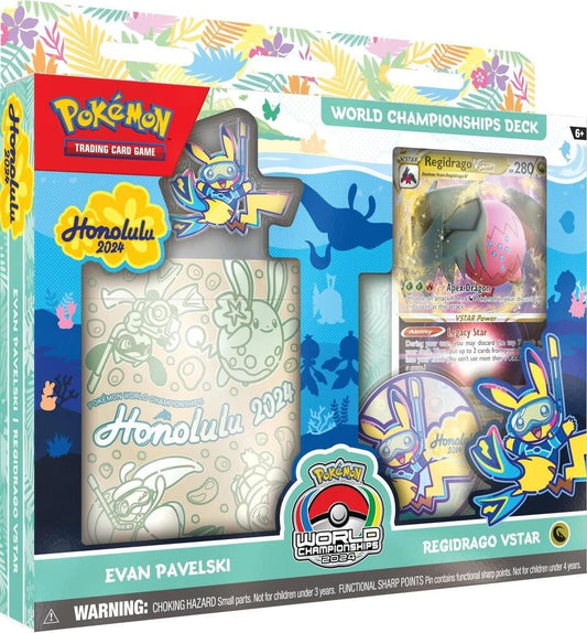 Pokemon 2024 World Championships Deck - Evan Pavelski (Regidrago VSTAR) - Gootzy Gaming