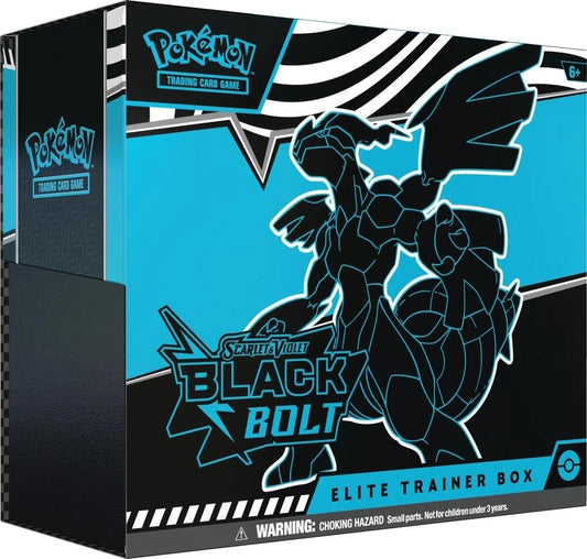 Pokemon : Black Bolt - Elite Trainer Box (ETB) - In Store Only. 1 Per Person Limits Apply. - Gootzy Gaming