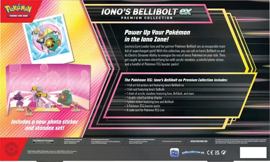 Pokemon Iono's Bellibolt EX Premium Collection - Gootzy Gaming