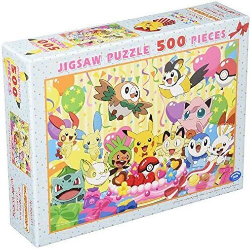 Pokémon: Let's Eat Together, Celebration Cake 500 Piece Puzzle - Gootzy Gaming