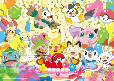 Pokémon: Let's Eat Together, Celebration Cake 500 Piece Puzzle - Gootzy Gaming
