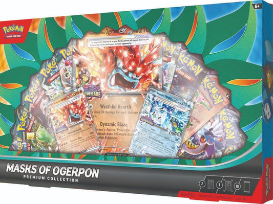 Pokemon : Masks of Ogerpon Premium Collection - In Store Only. 1 Per Person Limits Apply. - Gootzy Gaming
