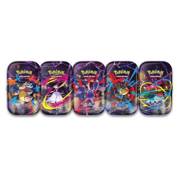 Pokemon ME: Mega Heroes Mini Tin (Design May Vary) - In Store Only. One Per Person Limits Apply. - Gootzy Gaming